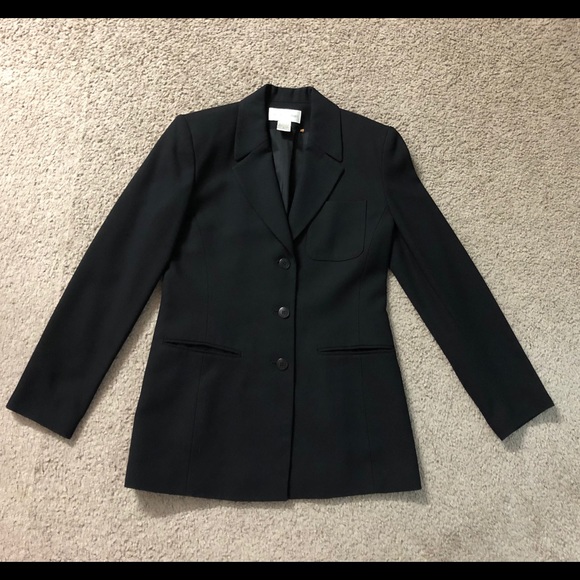 Casual Corner Blazer Size 2 with Pockets classic workwear career official - Picture 9 of 9
